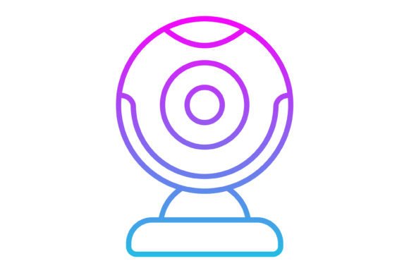 Webcam Line Gradient Icon: A Designer's Guide